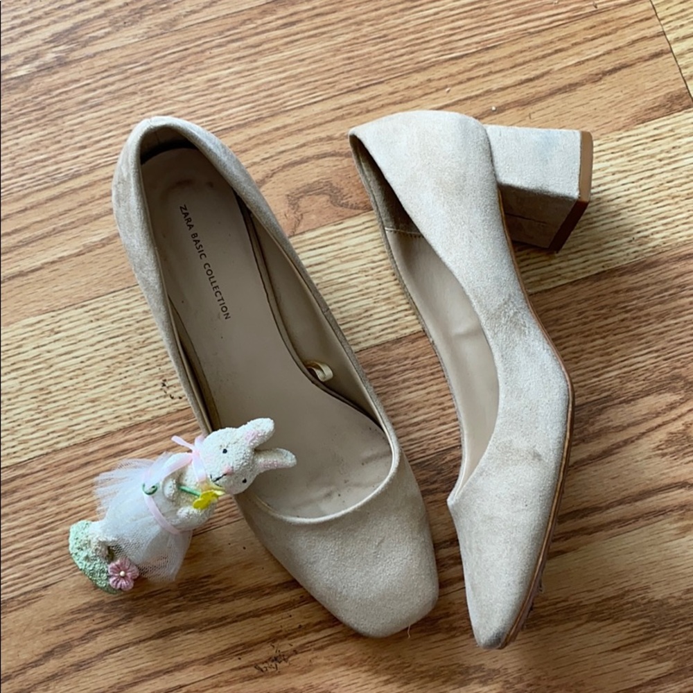 ❤️ Zara low heel shoes